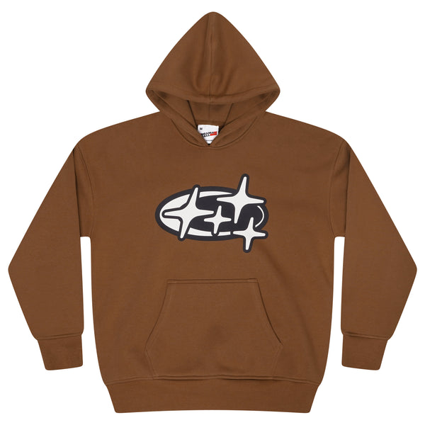 BROWN 4STA HOOD
