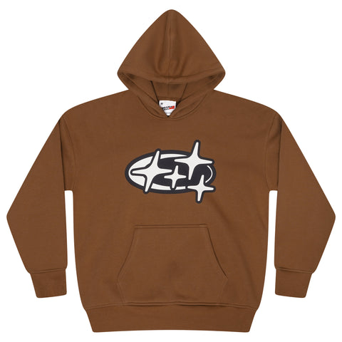 BROWN 4STA HOOD
