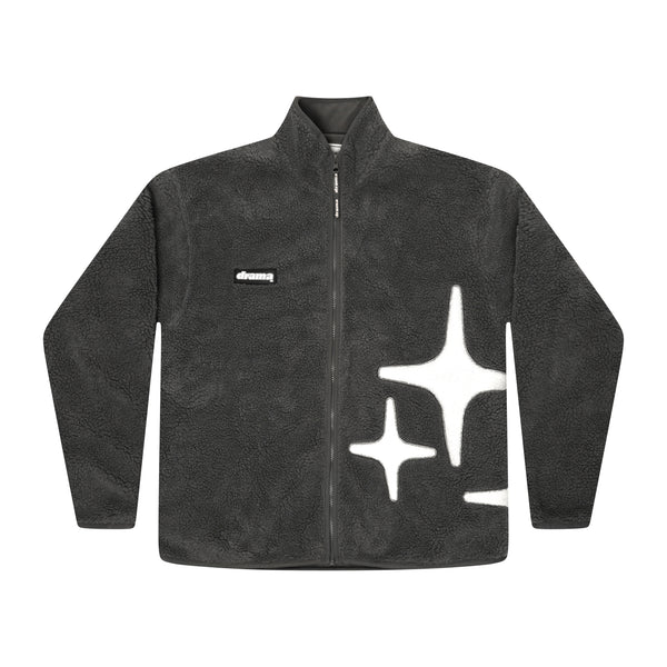 ASH GREY SHERPA FLEECE