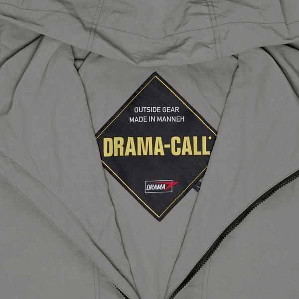 GREY SHELL RAIN JACKET