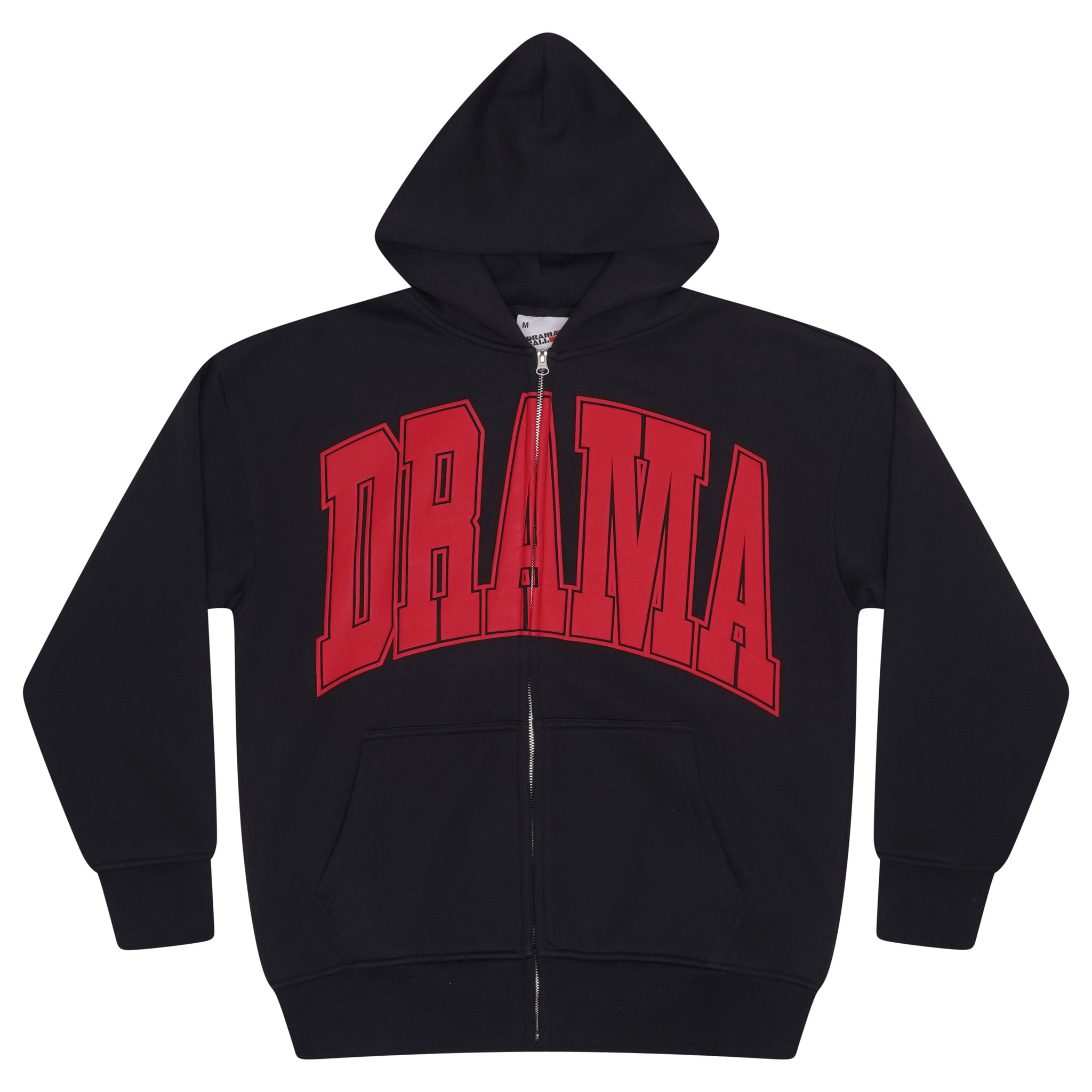 RED COLLEGE HEAVY ZIP UP