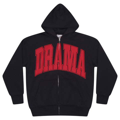 RED COLLEGE HEAVY ZIP UP
