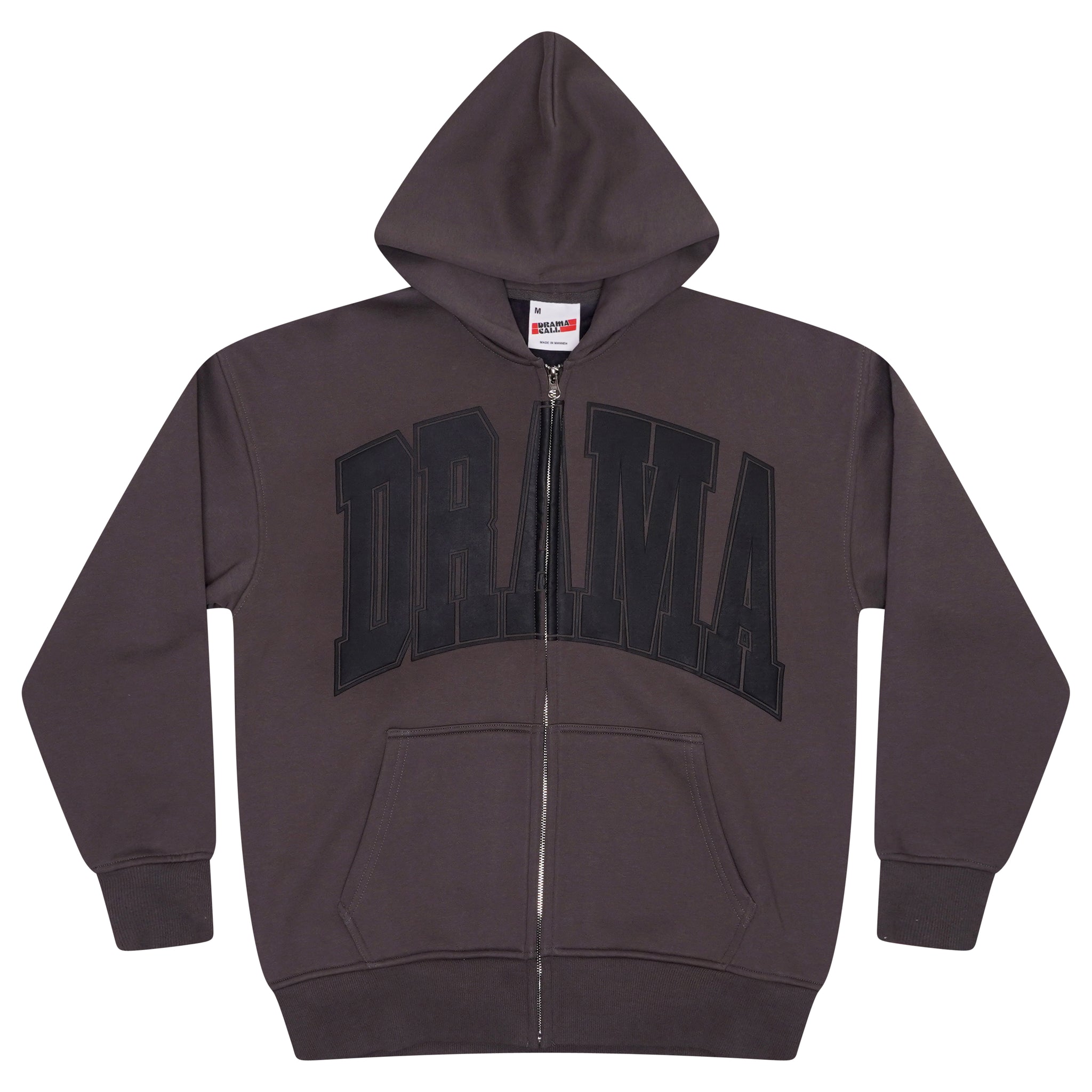 ASH GREY COLLEGE HEAVY ZIP UP
