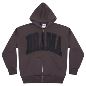 ASH GREY COLLEGE HEAVY ZIP UP