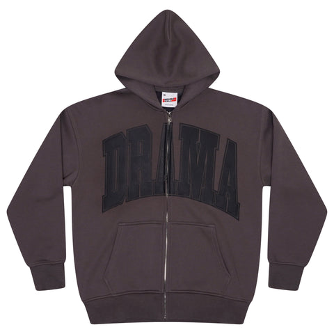 ASH GREY COLLEGE HEAVY ZIP UP