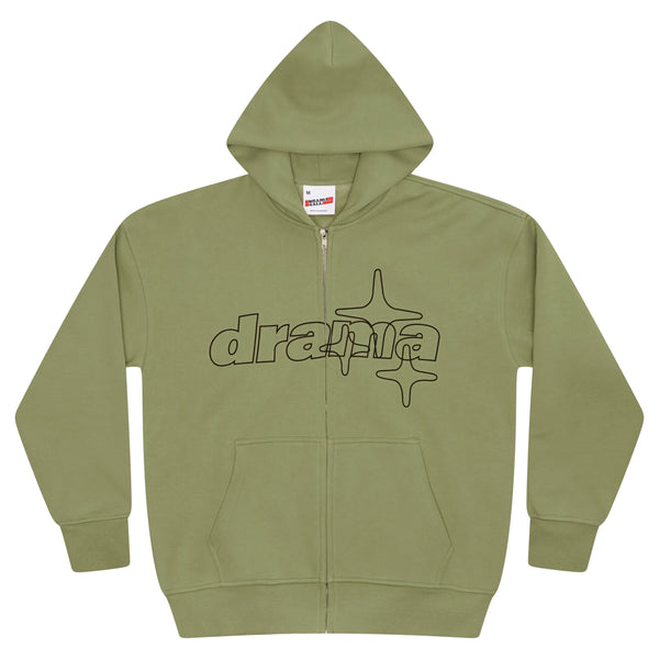 SAGE GREEN LINESTAR HEAVY ZIP UP