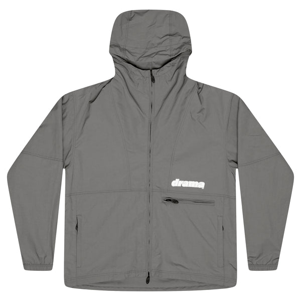 GREY SHELL RAIN JACKET