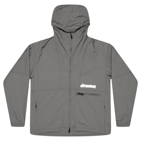 GREY SHELL RAIN JACKET