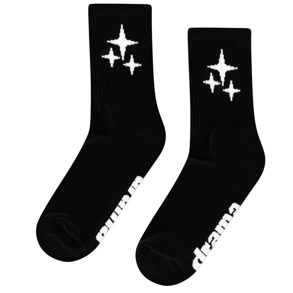 BLACK STA SOCKS