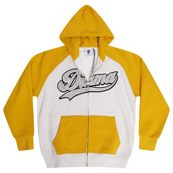 YELLA SCRIPT STUD HOOD