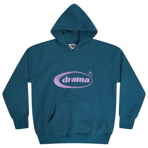 TEAL BLU OVAL HOOD