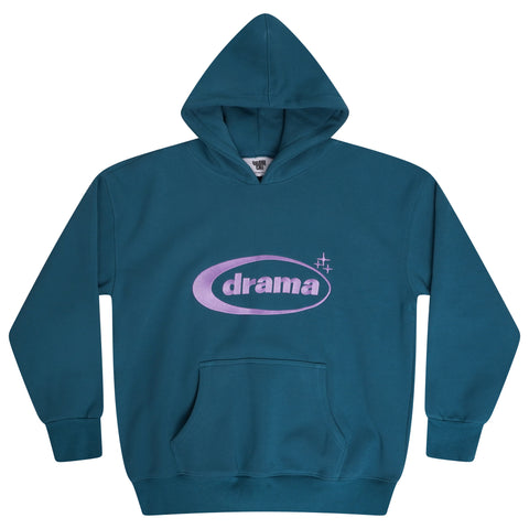 TEAL BLU OVAL HOOD