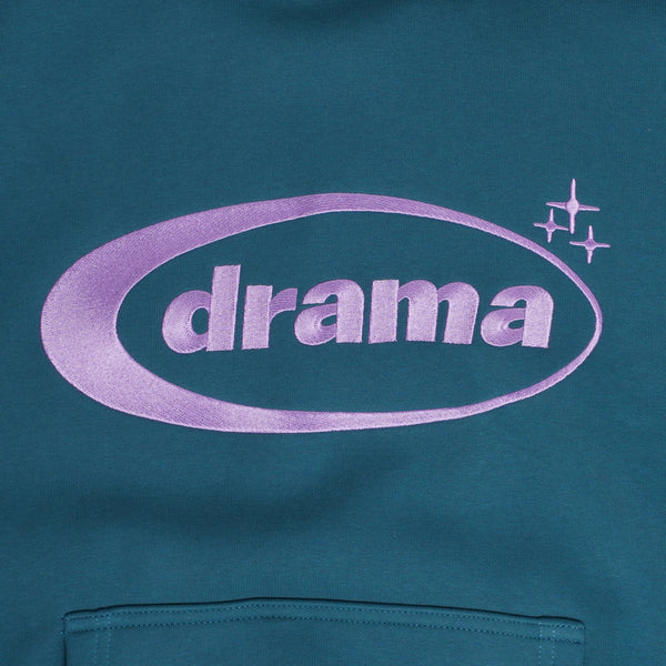 TEAL BLU OVAL HOOD