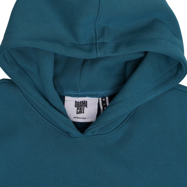 TEAL BLU OVAL HOOD
