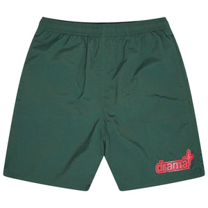 DRK GREEN 1STA SWIM SHORTS