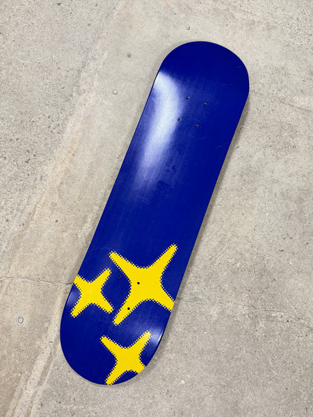 BLU HALFTONE STA SKATEBOARD (8.25")