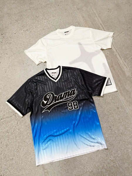 BLACK N BLUE SCRIPT 98' JERSEY