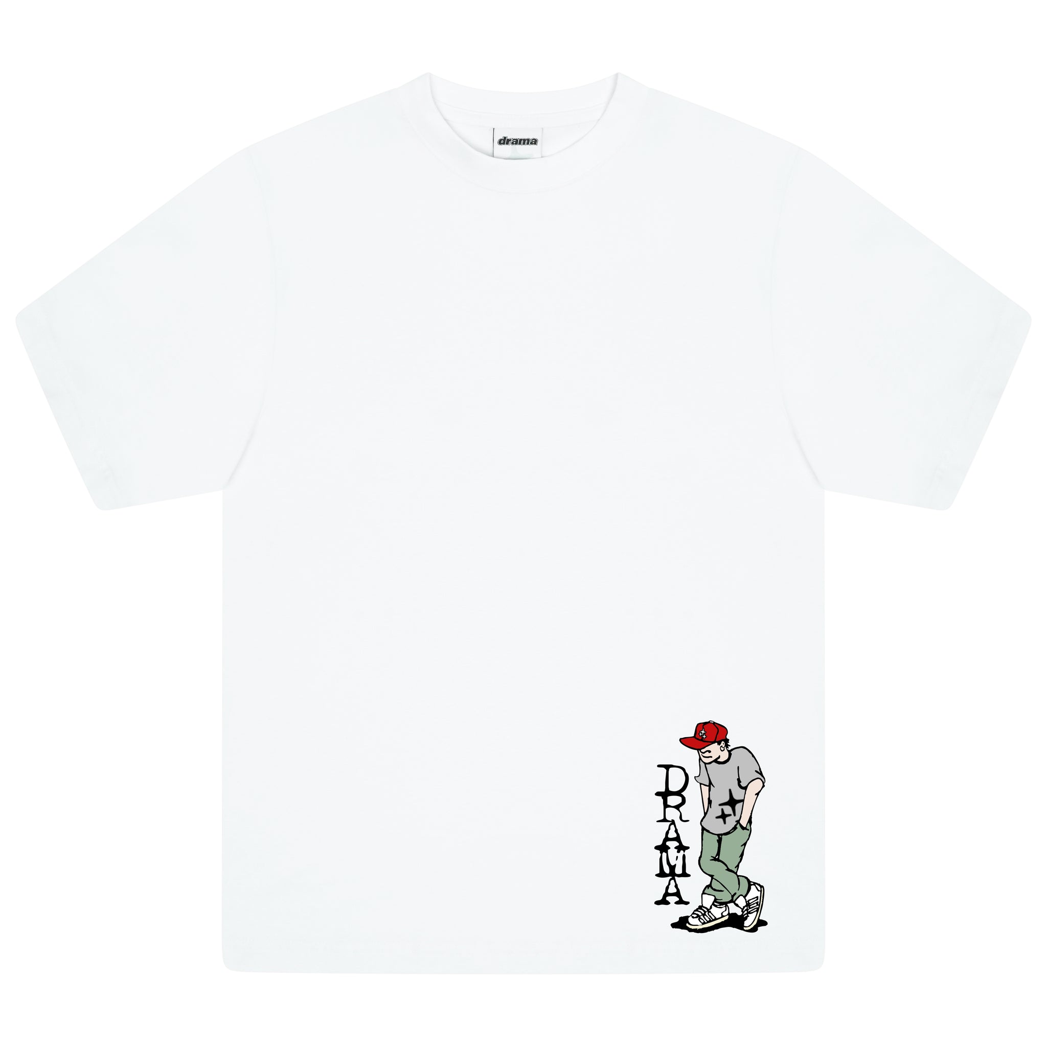 GEEZER TEE (WHITE) * NEW BLANK