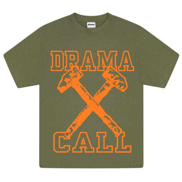 HAMMER TEE (OLIVE GREEN) * NEW BLANK