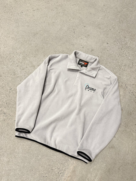 GREY 1/4 ZIP FLEECE