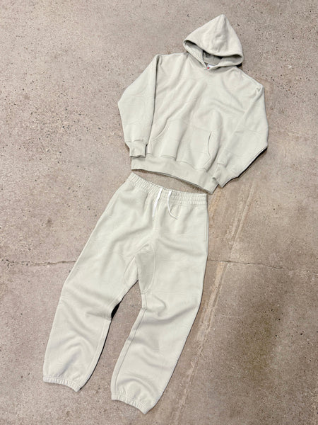 GREY ALL STAR EMBROIDERED BOTTOMS