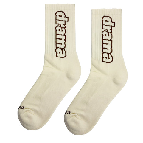 CREAM STAPLE SOCKS
