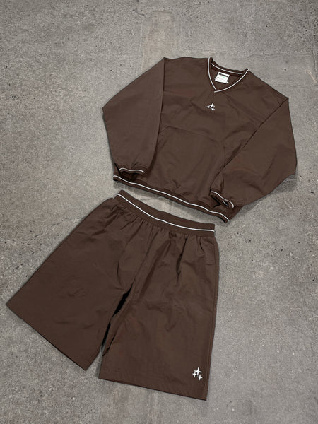 BROWN STA TRAININ DRILL TOP