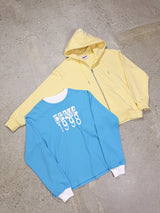 PALE YELLOW STA ZIP UP - New