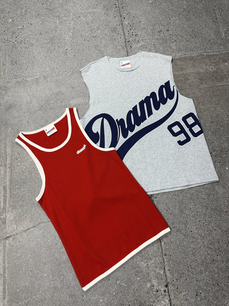 GREY SCRIPT 98' CUT OFF VEST