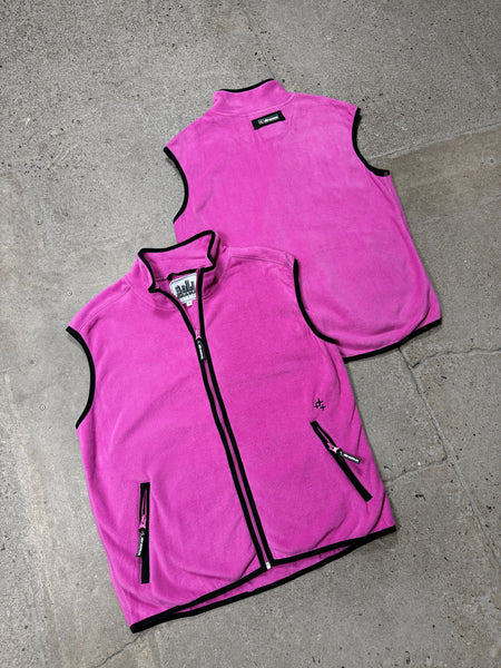 PINK POLAR FLEECE VEST