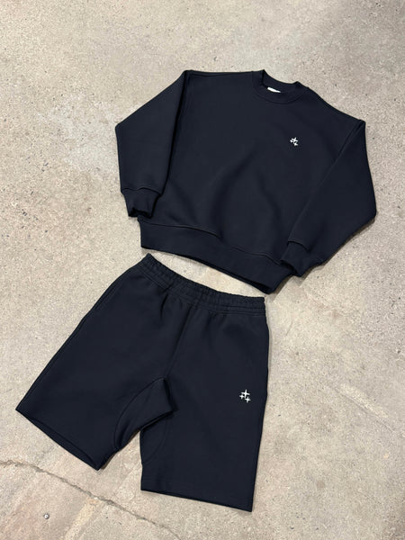 BLACK STA SHORTS