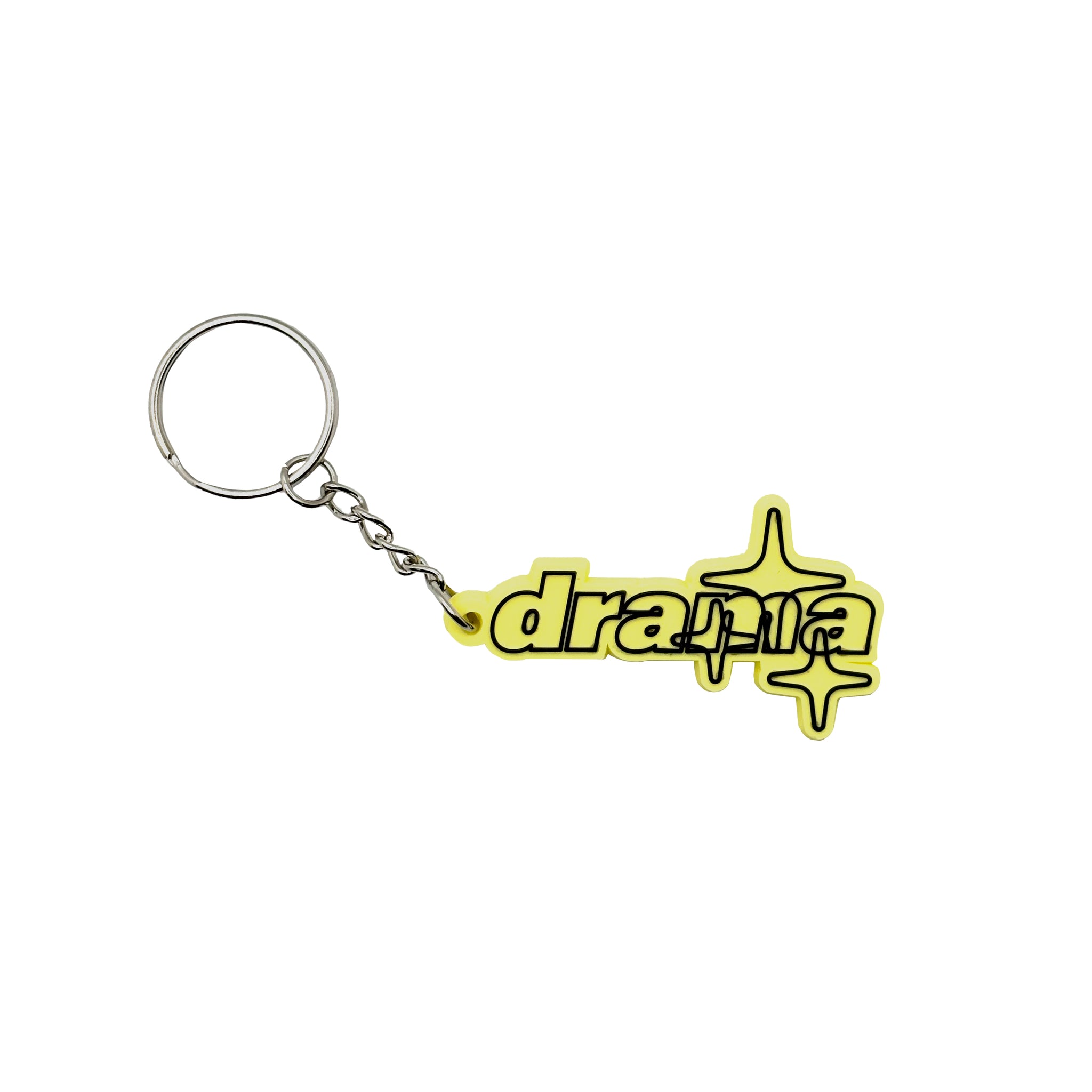 YELLOW LINESTAR KEYRING