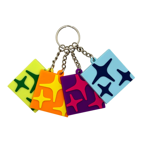 4STA HALF TONE KEYRING