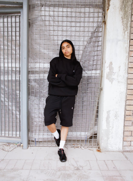 BLACK STA SHORTS