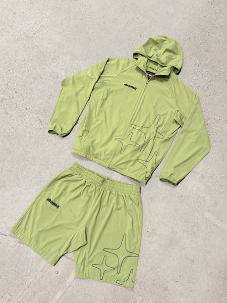 LIGHTWEIGHT NYON JACKET (SAGE GREEN)