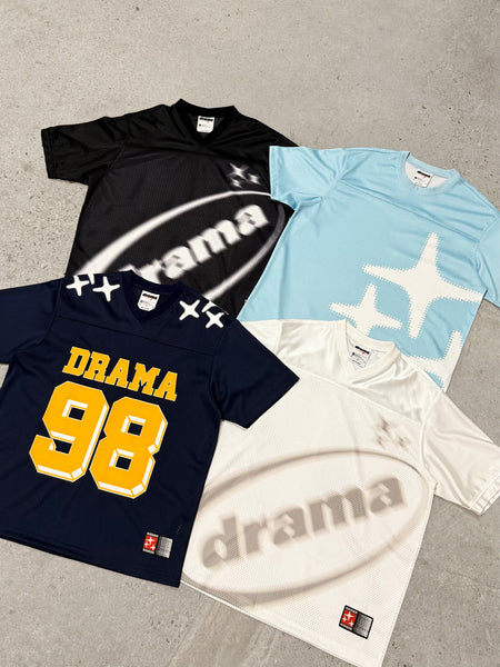 WHITE N GREY OVAL 01' JERSEY