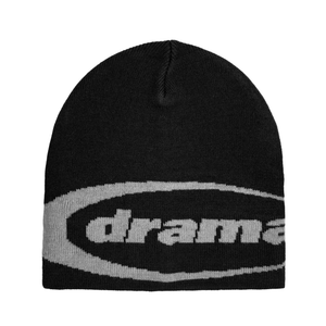 BLACK N GREY OVAL SKULLY