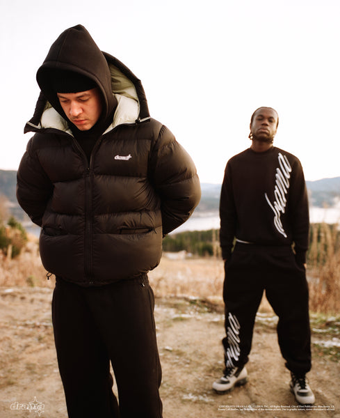 BLACK DUCK DOWN 1STA HEAVY PUFFAH