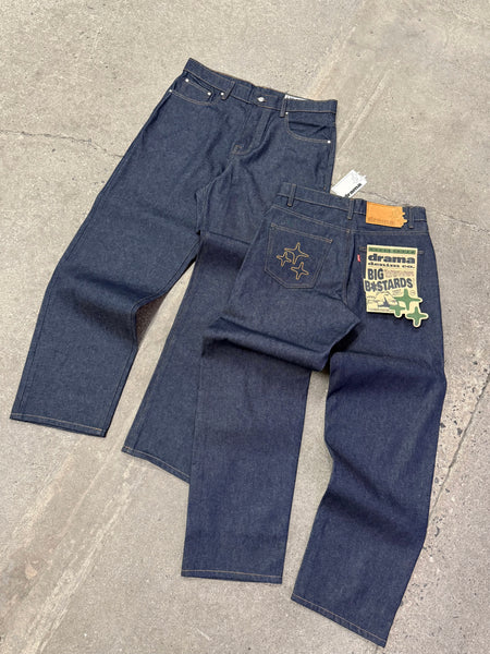 REGULAR DEGULAR RAW INDIGO DENIM (REGULAR FIT)