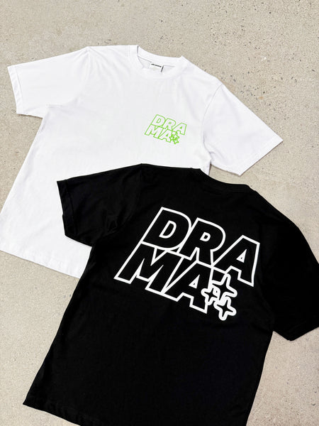 OUTLINE 3STA STACK TEE (WHITE) * NEW BLANK
