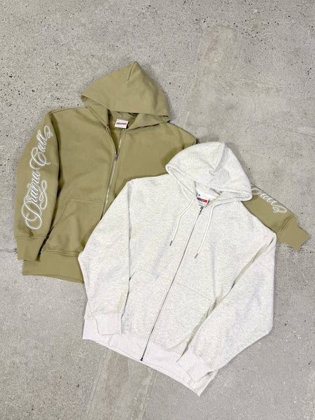 GREY STA LIGHTWEIGHT ZIP UP