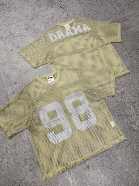 OLIVE GREEN BIG MESH 98' JERSEY