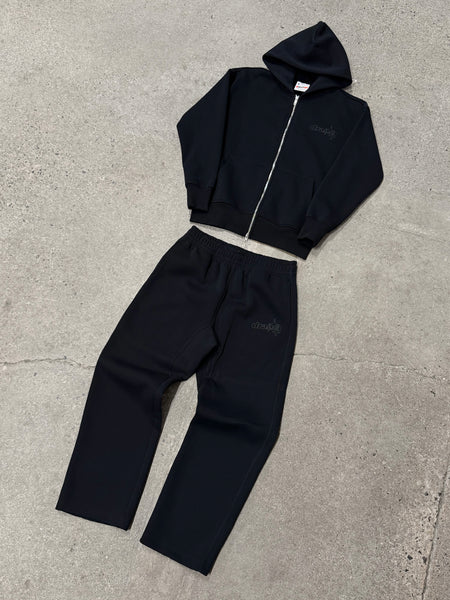 BLACK LINE-STA OPEN LEG BOTTOMS