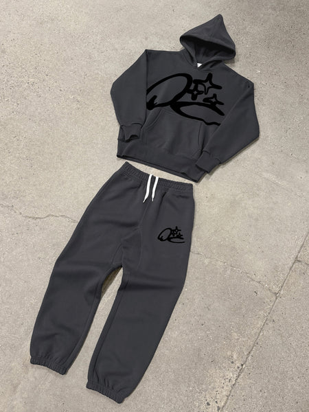 ASH GREY SCRIBBLE BOTTOMS