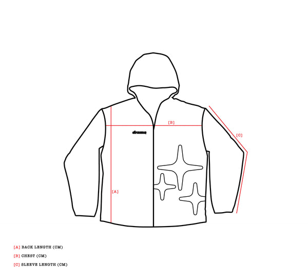 LIGHTWEIGHT NYLON JACKET (GREY)