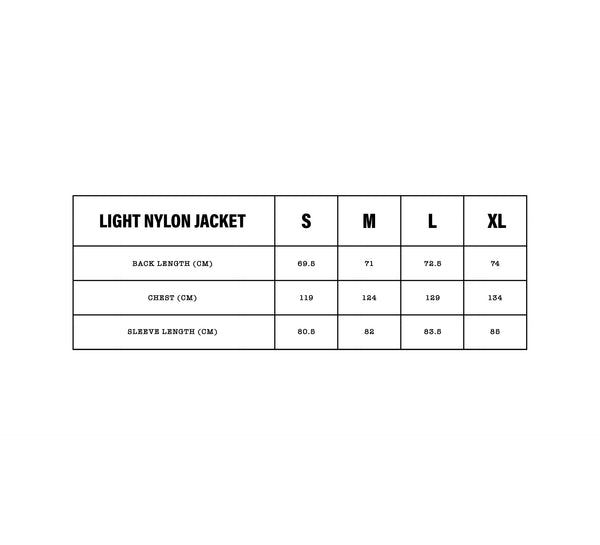LIGHTWEIGHT NYLON JACKET (GREY)