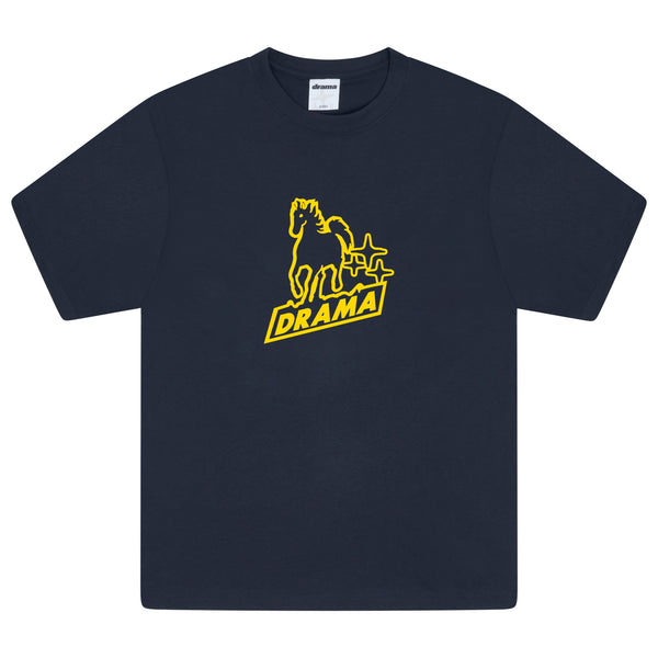 STALLION TEE (NAVY) * NEW BLANK