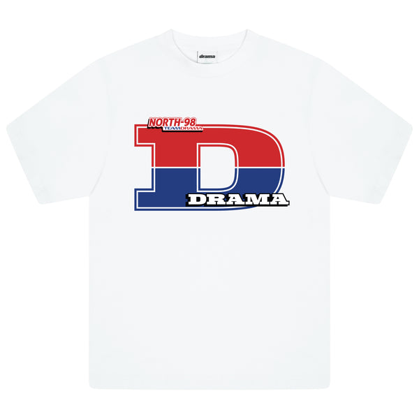 TEAM DRAMA TEE (WHITE)