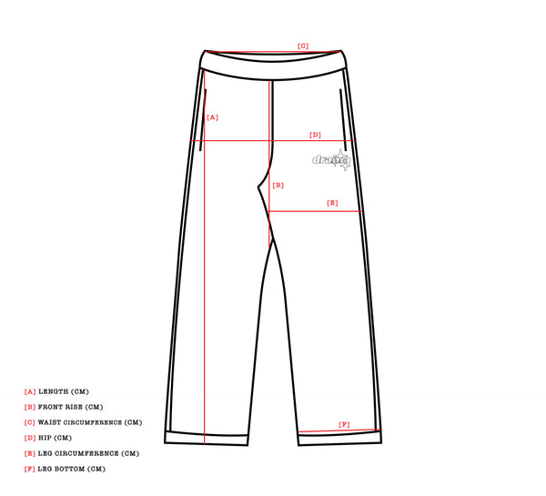 BABY PINK LINE-STA TRACK PANTS