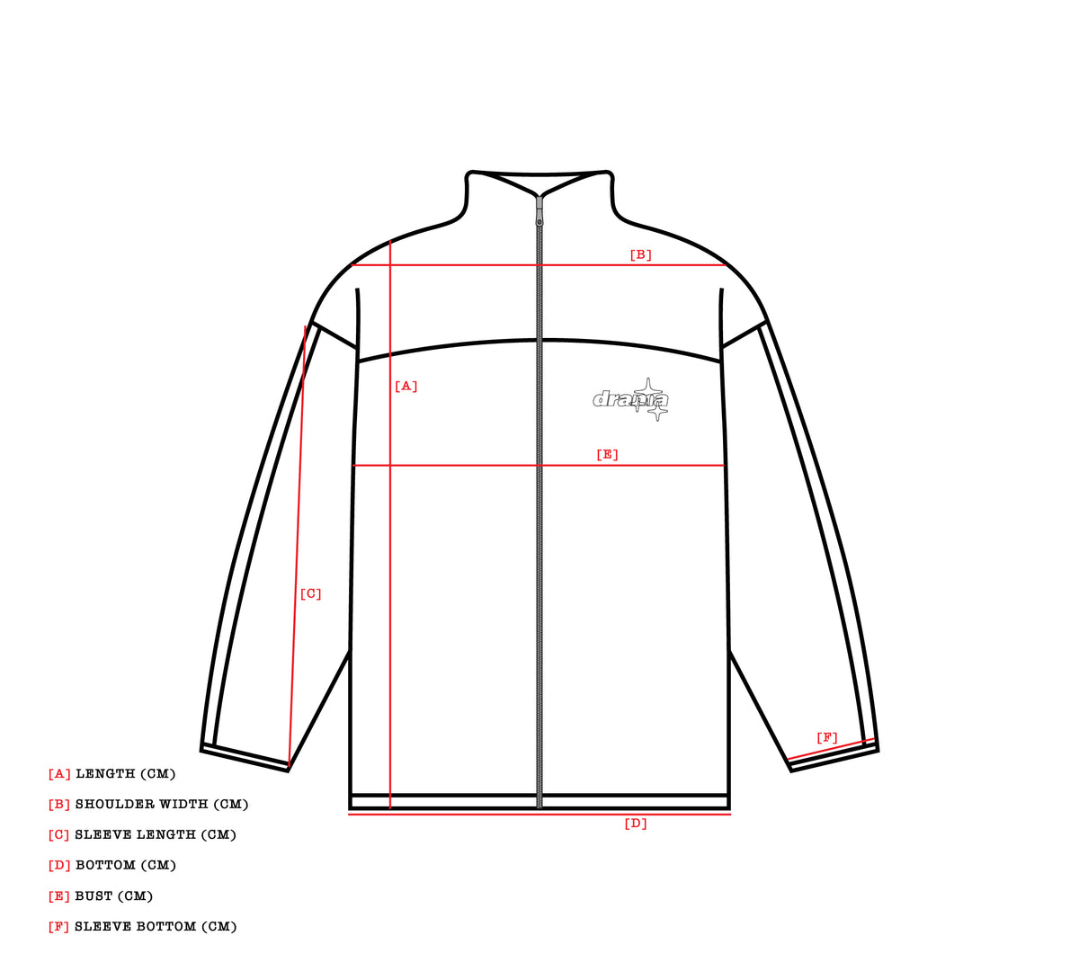 CLOUD BLUE LINE-STA TRACK TOP - New